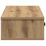 Estante de pared cajones madera contrachapada roble artesanal de , Estantes y estanterías - Ref: Foro24-859949, Precio: 49,04...
