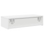 Estante de pared con cajones de madera contrachapada blanco de , Estantes y estanterías - Ref: Foro24-859968, Precio: 70,11 €...