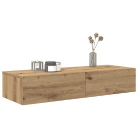 Estantería de pared con cajones madera de contrachapada de , Estantes y estanterías - Ref: Foro24-859994, Precio: 73,23 €, De...