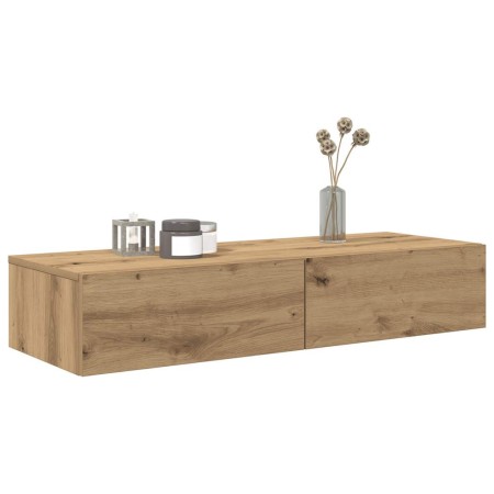 Estantería de pared con cajones madera de contrachapada de , Estantes y estanterías - Ref: Foro24-859994, Precio: 73,23 €, De...