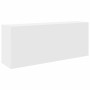 Mueble de pared de baño madera ingeniería blanco 100x25x40 cm de , Tocadores de baño - Ref: Foro24-860103, Precio: 75,32 €, D...