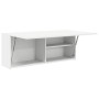 Mueble de pared de baño madera ingeniería blanco 100x25x40 cm de , Tocadores de baño - Ref: Foro24-860103, Precio: 75,32 €, D...