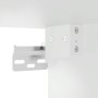 Mueble de pared de baño madera ingeniería blanco 100x25x40 cm de , Tocadores de baño - Ref: Foro24-860103, Precio: 75,32 €, D...