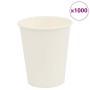 Tazas de café de papel 1000 uds 8oz 200ml blanco de , Vasos desechables - Ref: Foro24-4102791, Precio: 69,25 €, Descuento: -5%%