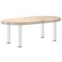 Patas para mesa de centro 4 uds acero blanco 42-44 cm | Foro24.es | Tu tienda online para hogar, jardín y más Foro24.es