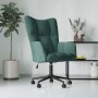 Sillón de relax de terciopelo verde oscuro en Sillones | Comprar online en Foru.es