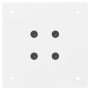 Patas para mesa de centro 4 uds acero blanco 30 cm | Foro24.es | Tu tienda online para hogar, jardín y más Foro24.es