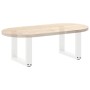 Patas de mesa de centro forma U 2uds acero blanco 40x(30-31) cm | Foro24.es | Tu tienda online para hogar, jardín y más Foro24.es