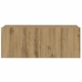 Muebles de TV de pared 7 uds madera ingeniería roble artesanal de , Muebles TV - Ref: Foro24-3328980, Precio: 269,19 €, Descu...