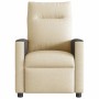 Sillón de masaje reclinable de tela crema | Foro24.es | Tu tienda online para hogar, jardín y más Foro24.es