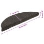 Alfombrilla autoadhesiva escalera 20 uds antracita 56x17x3 cm | Foro24.es | Tu tienda online para hogar, jardín y más Foro24.es