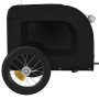 Remolque de bicicleta mascotas hierro tela Oxford negro de , Cochecitos para mascotas - Ref: Foro24-93828, Precio: 94,16 €, D...