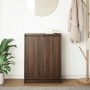 Aparador roble marrón 57x34x76 cm madera de ingeniería de , Aparadores - Ref: Foro24-861622, Precio: 75,24 €, Descuento: -5%%