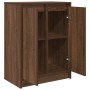 Aparador roble marrón 57x34x76 cm madera de ingeniería de , Aparadores - Ref: Foro24-861622, Precio: 75,24 €, Descuento: -5%%