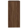 Aparador roble marrón 57x34x76 cm madera de ingeniería de , Aparadores - Ref: Foro24-861622, Precio: 75,24 €, Descuento: -5%%