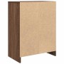 Aparador roble marrón 57x34x76 cm madera de ingeniería de , Aparadores - Ref: Foro24-861622, Precio: 75,24 €, Descuento: -5%%