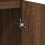 Aparador roble marrón 57x34x76 cm madera de ingeniería de , Aparadores - Ref: Foro24-861622, Precio: 75,24 €, Descuento: -5%%