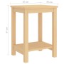 Mesitas de noche madera maciza de pino natural 35x30x47cm de , Mesitas de noche - Ref: Foro24-322209, Precio: 34,50 €, Descue...