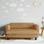 Sofá para niños con reposapiés terciopelo marrón 100x50x30 cm | Foro24.es | Tu tienda online para hogar, jardín y más Foro24.es
