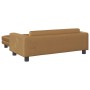 Sofá para niños con reposapiés terciopelo marrón 100x50x30 cm | Foro24.es | Tu tienda online para hogar, jardín y más Foro24.es