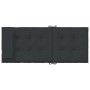 Cojines de silla con respaldo alto 4 uds tela Oxford negro de , Cojines para sillas y sofás - Ref: Foro24-361896, Precio: 86,...