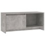 Mueble para TV madera contrachapada gris hormigón 90x35x40 cm de vidaXL, Muebles TV - Ref: Foro24-809786, Precio: 52,38 €, De...