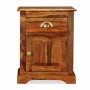 Mesita de noche de madera maciza de acacia 40x30x50 cm | Foro24.es | Tu tienda online para hogar, jardín y más Foro24.es