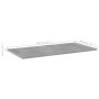 Estante estantería 4uds contrachapada gris hormigón 80x40x1,5cm de , Estanterías - Ref: Foro24-805338, Precio: 44,82 €, Descu...