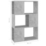 Librería separador contrachapada gris hormigón 60x24x94 cm | Foro24.es | Tu tienda online para hogar, jardín y más Foro24.es
