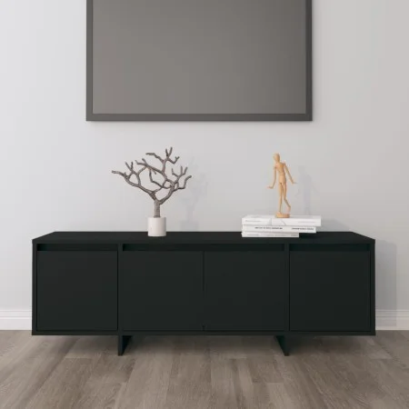Mueble para TV madera contrachapada negro 120x30x40,5 cm de vidaXL, Muebles TV - Ref: Foro24-809576, Precio: 90,44 €, Descuen...