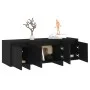 Mueble para TV madera contrachapada negro 120x30x40,5 cm de vidaXL, Muebles TV - Ref: Foro24-809576, Precio: 90,44 €, Descuen...