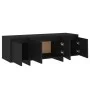 Mueble para TV madera contrachapada negro 120x30x40,5 cm de vidaXL, Muebles TV - Ref: Foro24-809576, Precio: 90,44 €, Descuen...