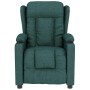Sillón de masaje de tela verde oscuro de , Sillones de masaje eléctricos - Ref: Foro24-339064, Precio: 229,05 €, Descuento: %