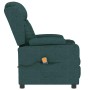 Sillón de masaje de tela verde oscuro de , Sillones de masaje eléctricos - Ref: Foro24-339064, Precio: 229,05 €, Descuento: %