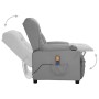 Sillón de masaje de cuero sintético gris | Foro24.es | Tu tienda online para hogar, jardín y más Foro24.es