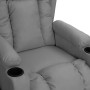 Sillón de masaje de cuero sintético gris | Foro24.es | Tu tienda online para hogar, jardín y más Foro24.es