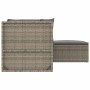 Set de muebles de jardín 4 pzas y cojines ratán sintético gris de , Conjuntos de jardín - Ref: Foro24-319610, Precio: 323,93 ...