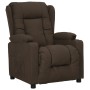 Sillón reclinable de tela marrón oscuro | Foro24.es | Tu tienda online para hogar, jardín y más Foro24.es