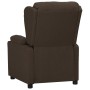 Sillón reclinable de tela marrón oscuro | Foro24.es | Tu tienda online para hogar, jardín y más Foro24.es