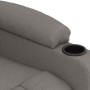 Sillón de masaje reclinable de tela gris taupé de , Sillones de masaje eléctricos - Ref: Foro24-339066, Precio: 245,92 €, Des...