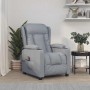Sillón de masaje tela gris claro de , Sillones de masaje eléctricos - Ref: Foro24-339058, Precio: 239,79 €, Descuento: %