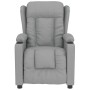 Sillón de masaje tela gris claro de , Sillones de masaje eléctricos - Ref: Foro24-339058, Precio: 239,79 €, Descuento: %