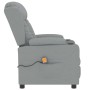 Sillón de masaje tela gris claro de , Sillones de masaje eléctricos - Ref: Foro24-339058, Precio: 239,79 €, Descuento: %