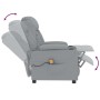 Sillón de masaje tela gris claro de , Sillones de masaje eléctricos - Ref: Foro24-339058, Precio: 239,79 €, Descuento: %