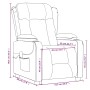 Sillón de masaje tela gris claro de , Sillones de masaje eléctricos - Ref: Foro24-339058, Precio: 239,79 €, Descuento: %
