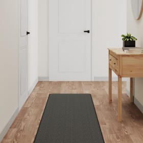 Alfombra de pasillo con aspecto sisal gris antracita 50x200 cm de , Alfombras - Ref: Foro24-355776, Precio: 48,58 €, Descuent...