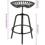 Esschert Design Taburete con forma de asiento de tractor negro de , Taburetes de cocina - Ref: Foro24-442366, Precio: 105,50 ...