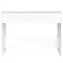 White engineered wood console table 100x35x76.5 cm by vidaXL, Side tables - Ref: Foro24-809836, Price: 68,46 €, Discount: %