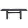 Juego de comedor para jardín 9 piezas ratán sintético negro | Foro24.es | Tu tienda online para hogar, jardín y más Foro24.es