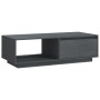 Mesa de centro de madera maciza de pino gris 110x50x33,5 cm de vidaXL, Mesas de centro - Ref: Foro24-809884, Precio: 70,13 €,...